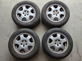 195/65 R15 4 x Winterreifen mit Felgen