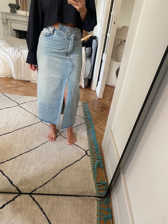 Zara shop jupe jean