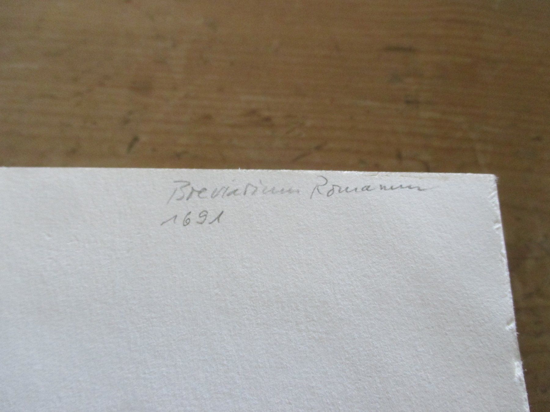 Libri: Brevarium Romanum von 1691 – Usato da Flims - Dorf venduto da Stagediver 4