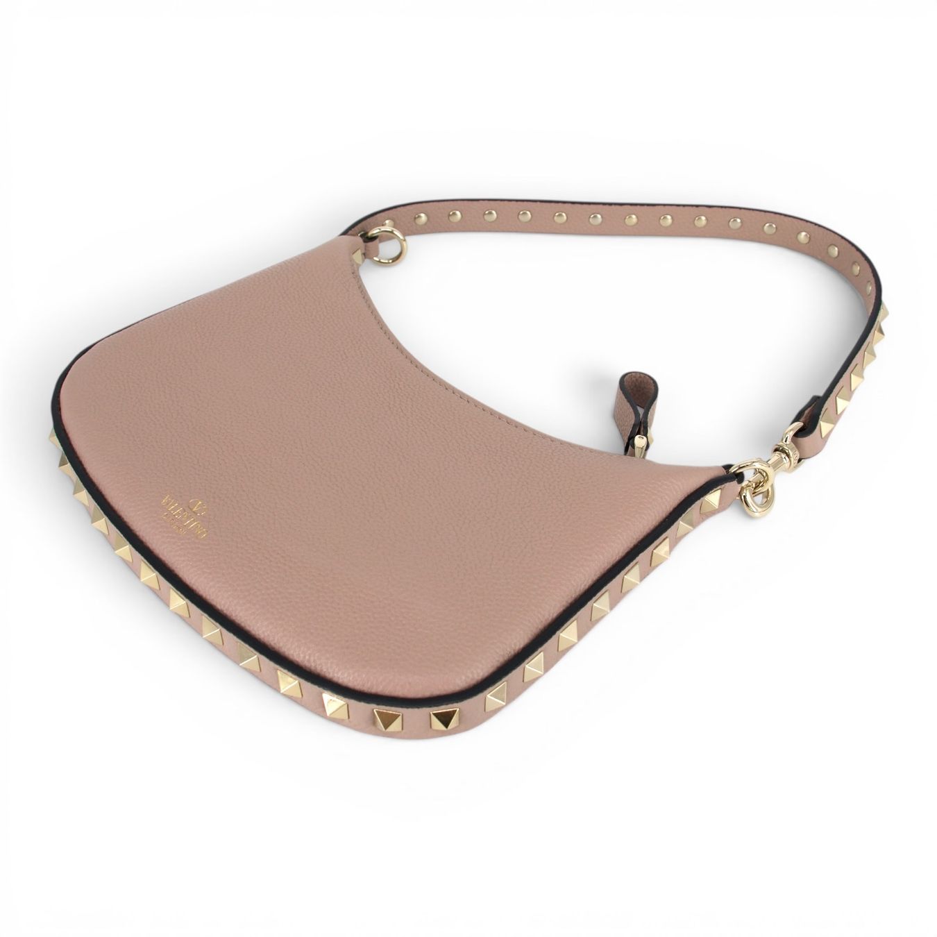 Valentino Borse da donna: Valentino Rockstud Schultertasche Poudre – Usato da Binningen venduto da Designerlabels 7
