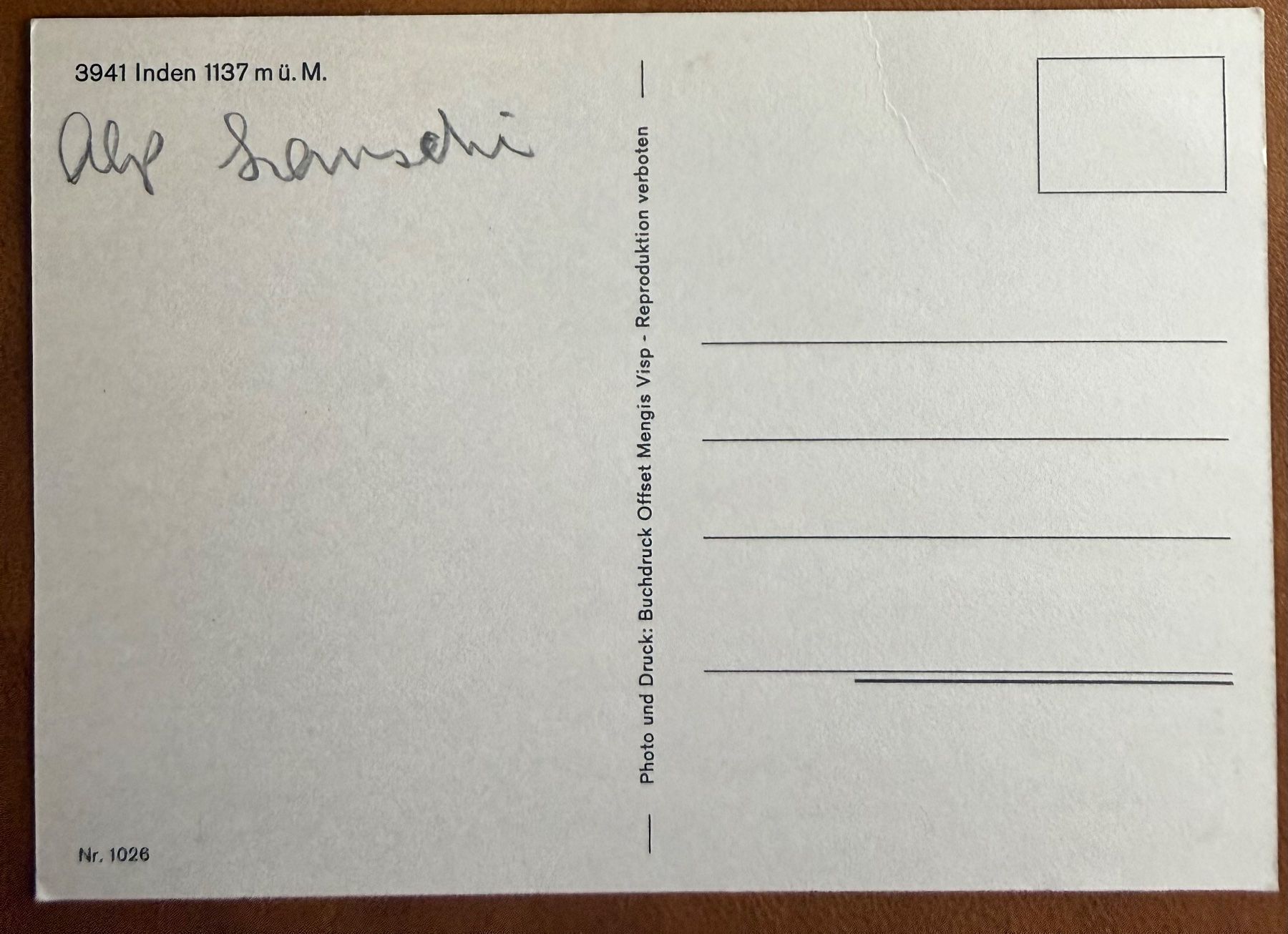 Cartoline postali: Inden - Panorama – Usato da Lutry venduto da Ediego 1