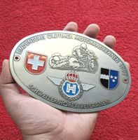 SWISS Oldtimer Veteranen Motorrad Auto Badge Emblem Wappen