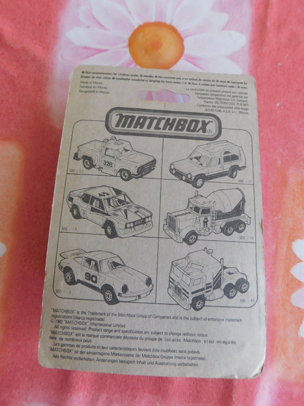 Matchbox Voitures modèles: Matchbox Polizeiauto OVP – Neuf avec emballage d'origine à Strengelbach par Wedi73 6