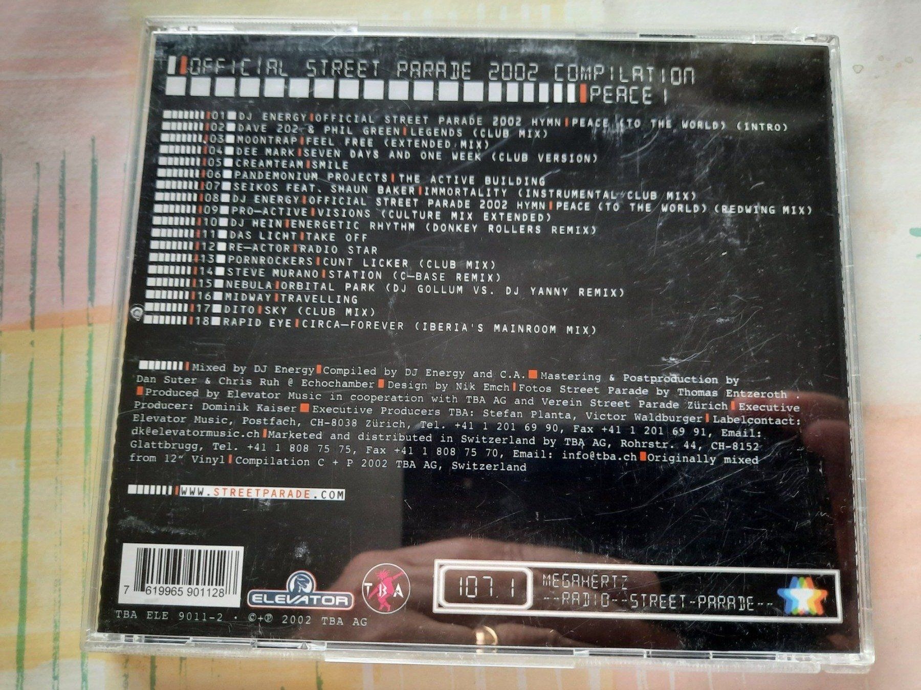 CD: CD Street Parade 2002 - DJ Energy – Usato da Pully venduto da bro_n52j 1