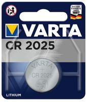 Knopfzelle Batterie Varta CR 2025