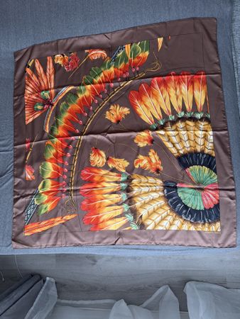 Seiden-Carré 90x90 "Brazil" von Hermès - Rarität!