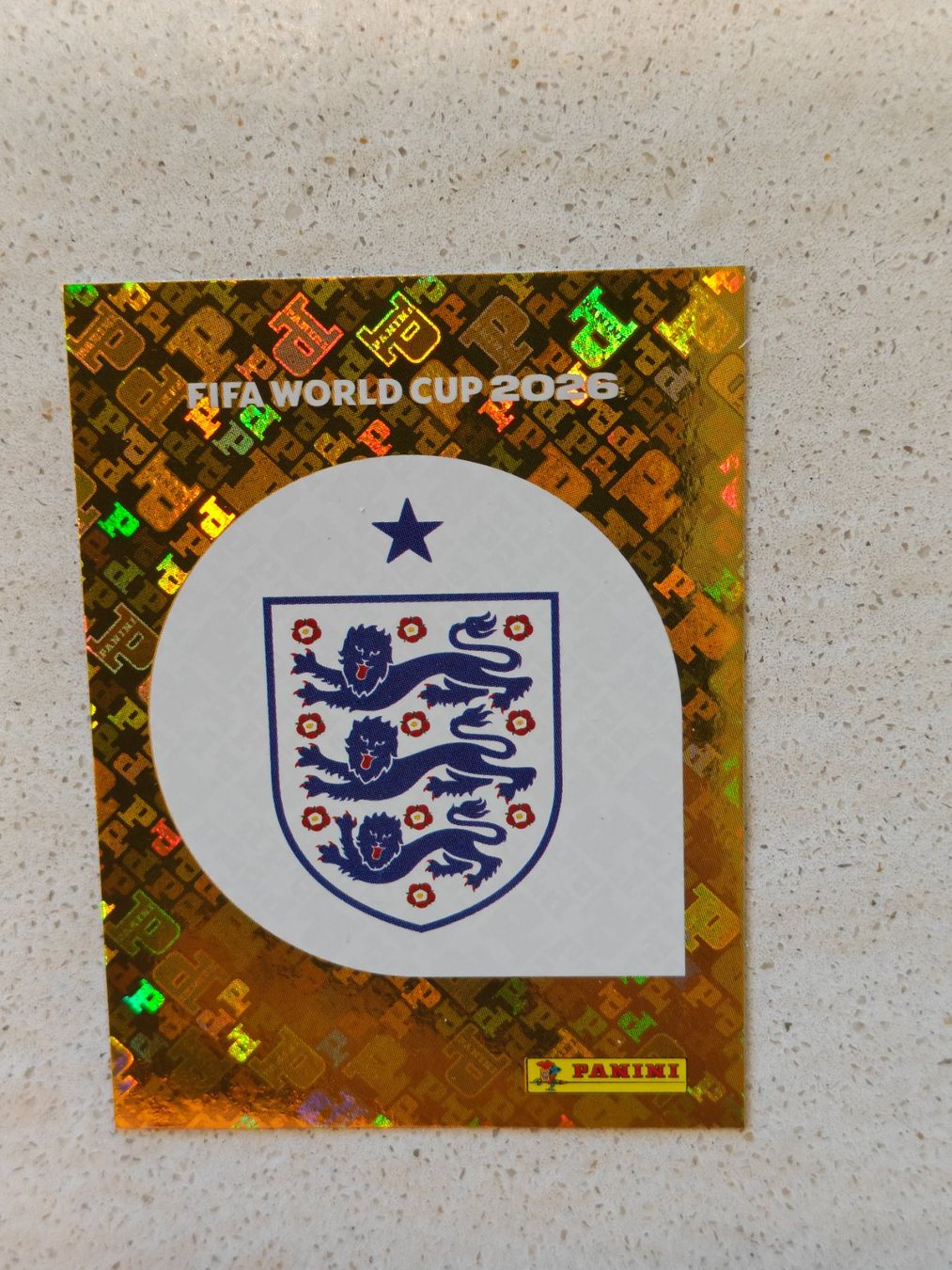 Panini Carte collezionabili: Panini Sticker WM 2026: Logo ENG 1 – Nuovo (secondo la descrizione) da Zofingen venduto da Mak2