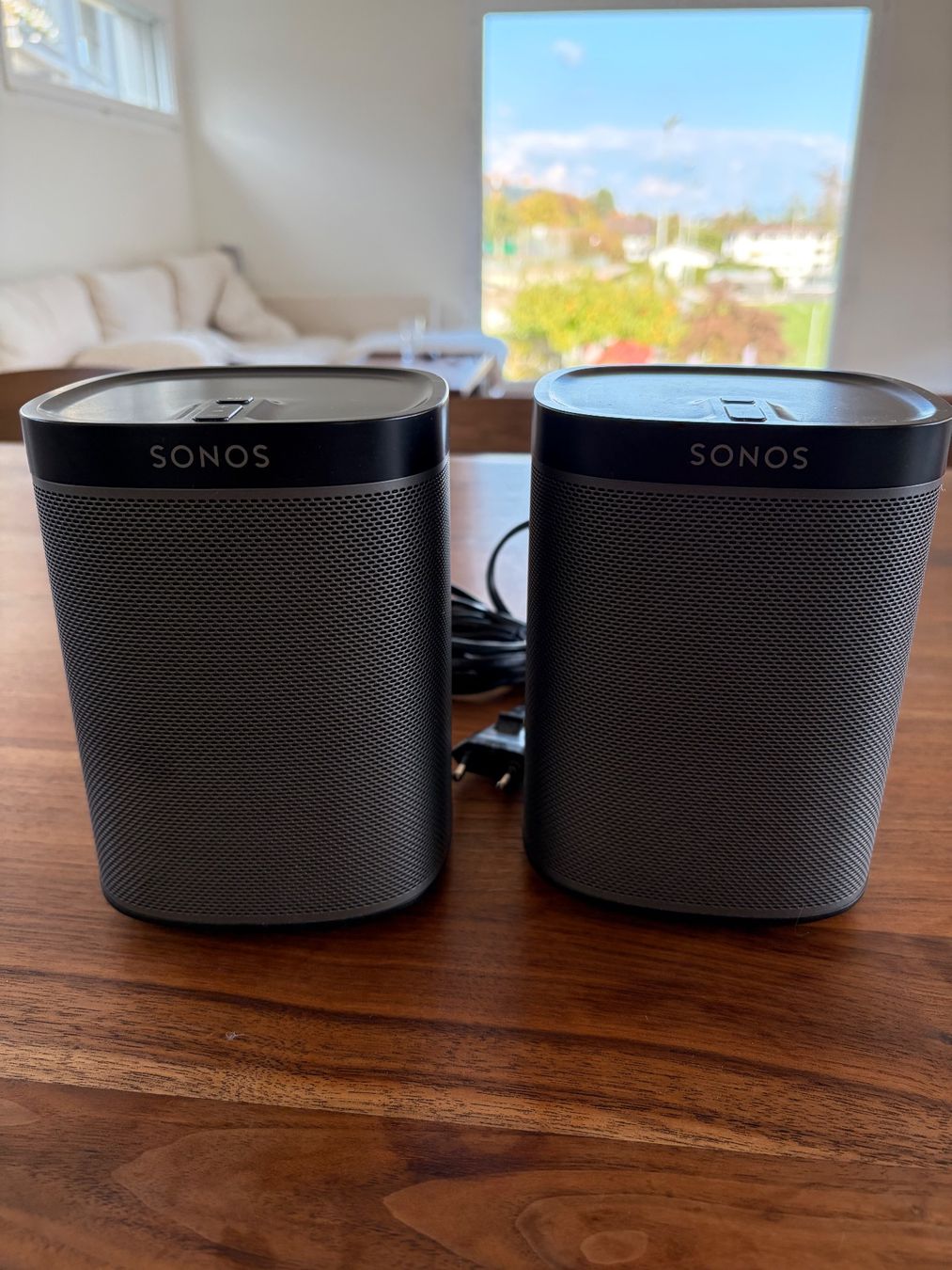 Sonos Casse acustiche: 2x Sonos Play:1 schwarz dunkelgrau – Usato da Hergiswil NW venduto da Simon.SH