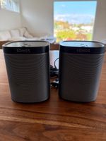 2x Sonos Play:1 schwarz dunkelgrau