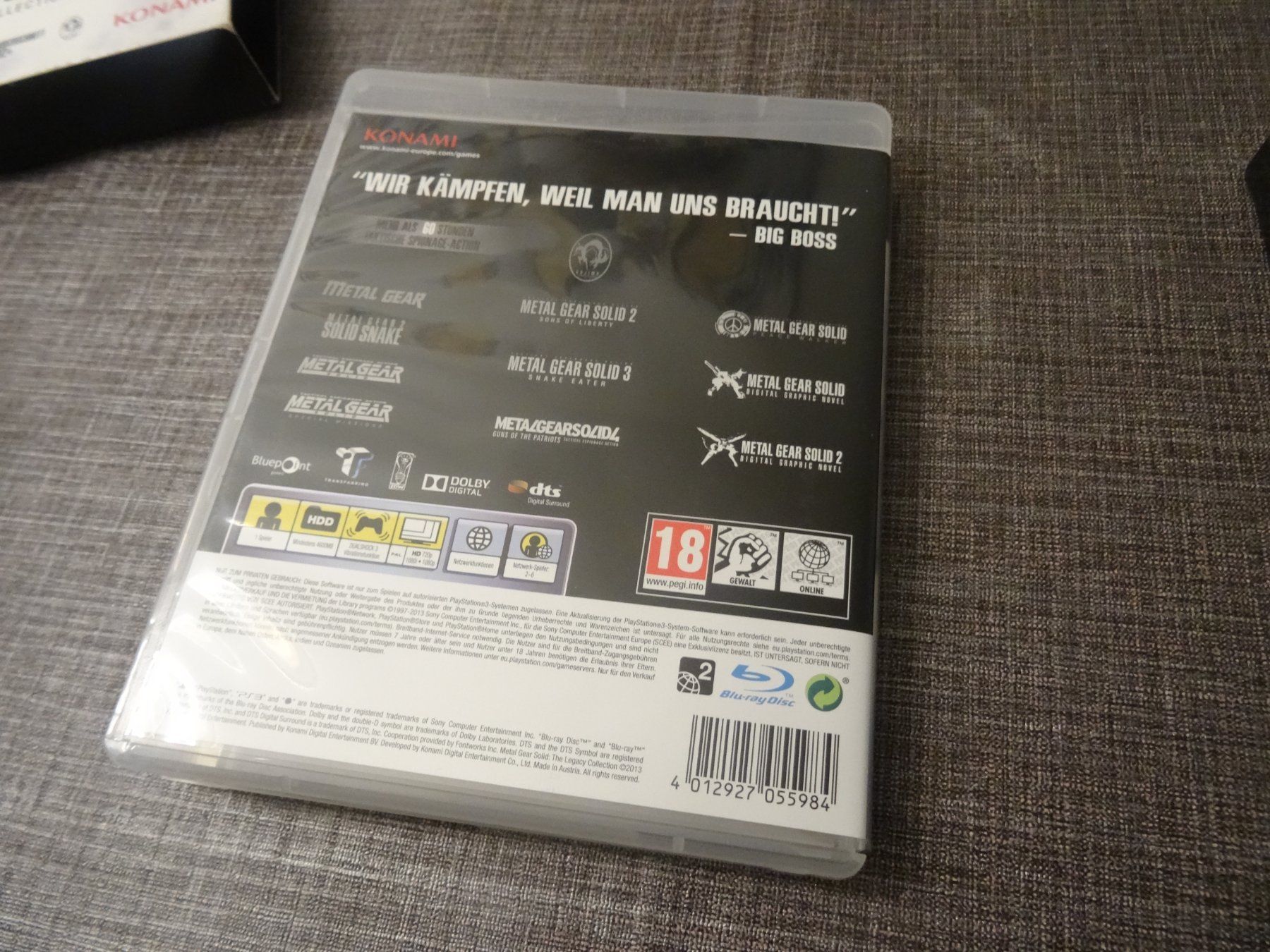 Sony Giochi: Metal Gear Solid The Legacy Collection PS3 OHNE DISC 2 – Usato da Olten venduto da Disc-Ausverkauf 5