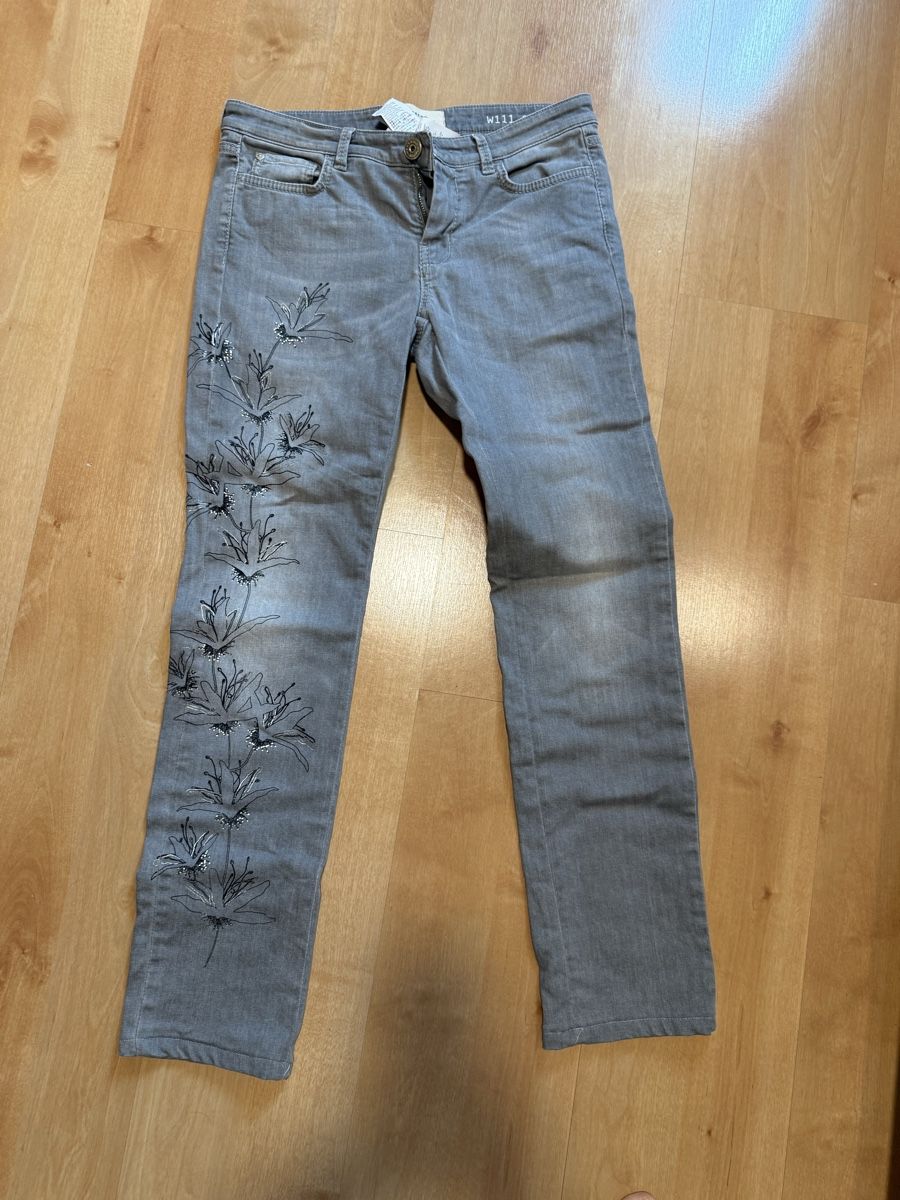 Max Mara Jeans: Max Mara Skinny Jeans Groesse 34/36 – Usato da Zürich venduto da andreamt