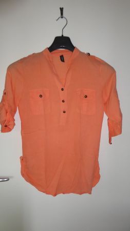 Luftig leichte Tunika / Bluse Gr M MADONNA