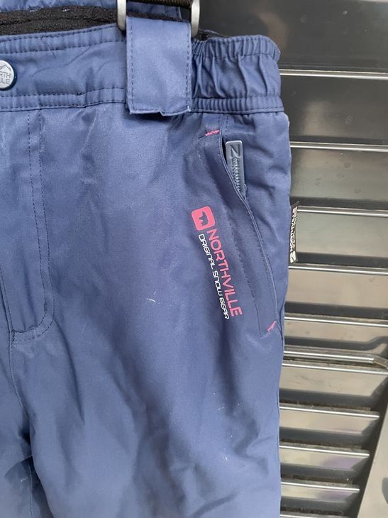 Pantaloni: Mädchen Skihose Northville blau 128 – Usato da Bergdietikon venduto da antovale 1
