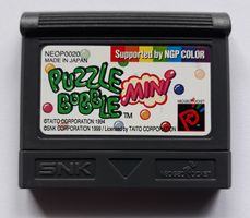 Puzzle Bobble Mini 🕹️ SNK Neo Geo Pocket Color Neogeo EUR