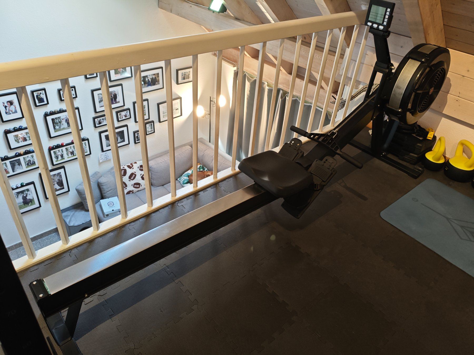 Hometrainer: Fitcom Air Rower Rudergerät – Usato da Regensdorf venduto da ruediger999