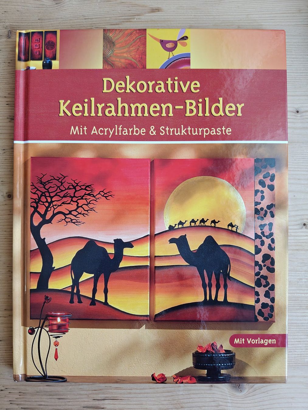 Libri: Dekorative Keilrahmen-Bilder / Strukturpaste & Acryl – Usato da Muttenz venduto da Negnuja
