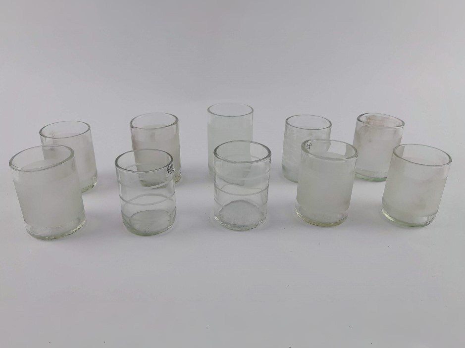 Portacandele: GLASART Windlichter 10 Stk – Usato da Liebefeld venduto da Restwert_Liebefeld