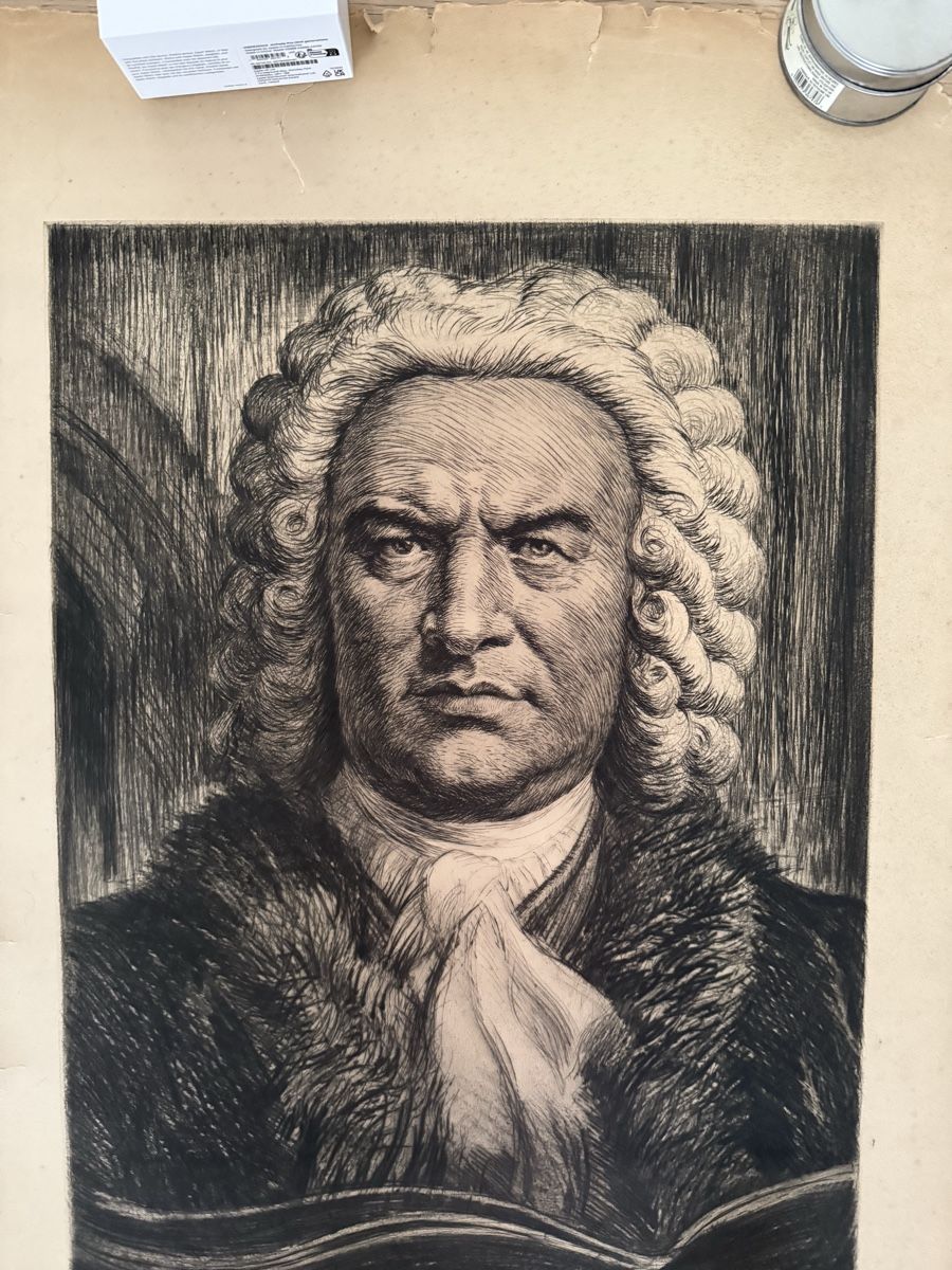 Foto & Immagini: Johann Sebastian BACH - signiert – Usato da Uster venduto da AlabasterOne 4