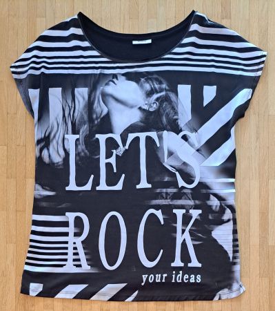 T-shirt look rock