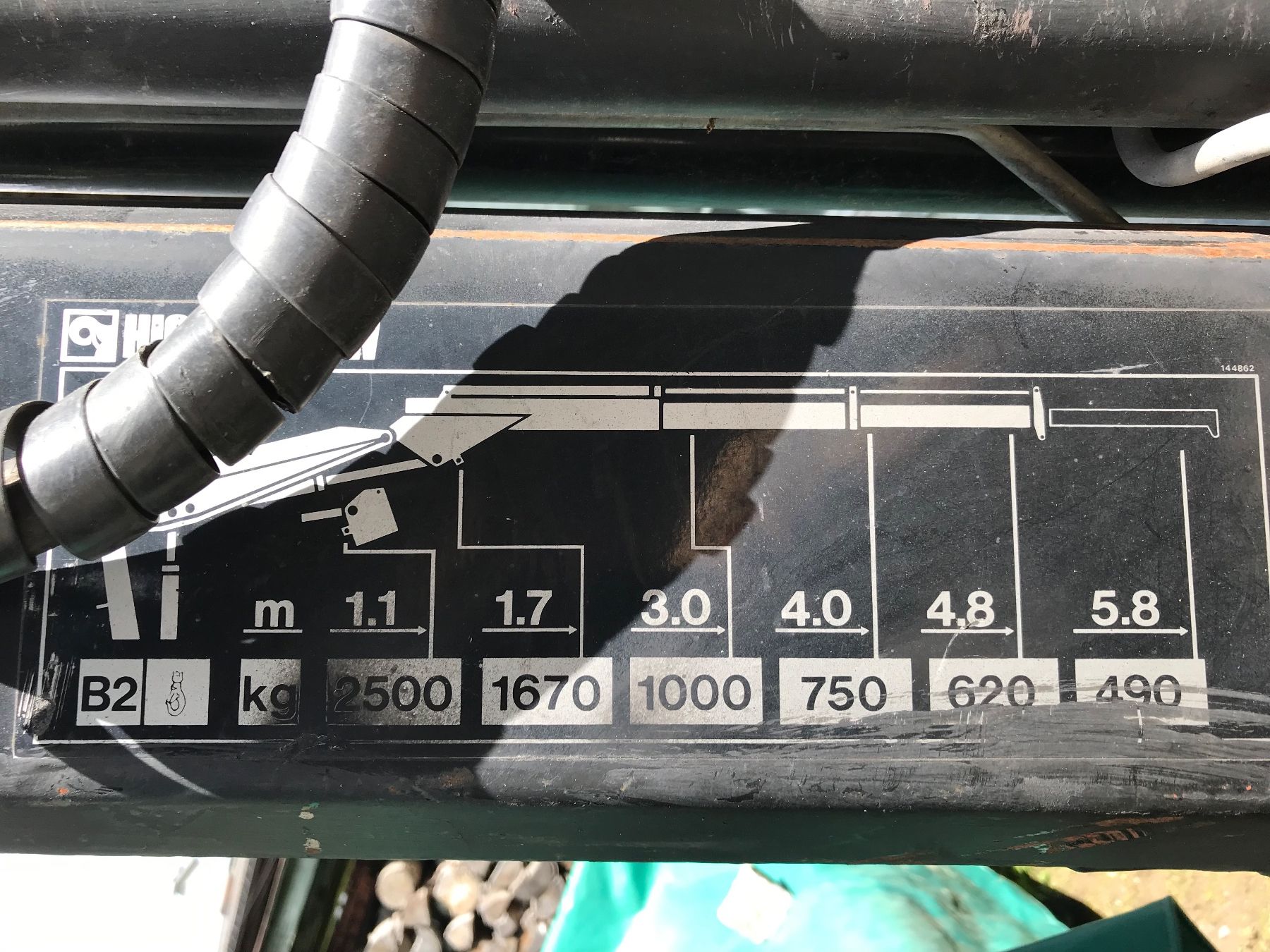 HIAB Grues: VW LT 35   Kran Hiab 031 – D'occasion à Elm par 2084SRB 2