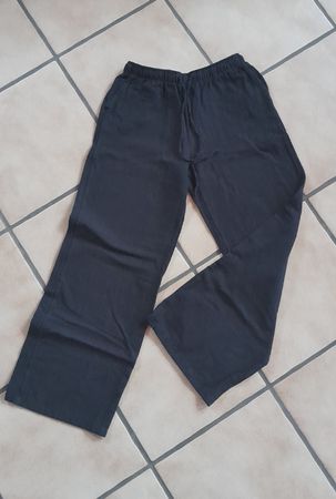 Sommerhosen aus Viskose und Leine