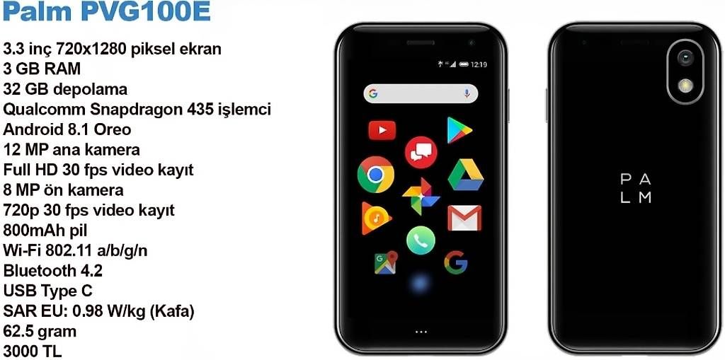 Palm Telefoni cellulari / Smartphones: Palm PVG100E - Mini Smartphone mit LTE – Usato da Gümligen venduto da sale3001 3