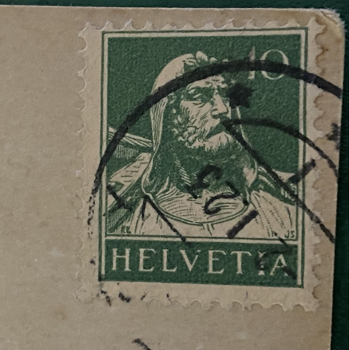 Alle Briefmarken: Cartes postales et enveloppes - Suisse – Gebraucht aus Petit-Lancy von Solcarm 5