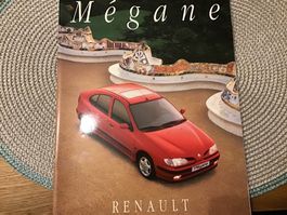 Renault Mégane Verkaufsprospekt 46 Seiten Januar 1996