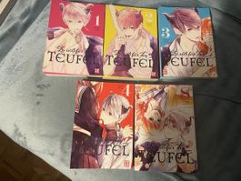 Manga: Zu süss für den Teufel, Band 1-4 & 8 (wie Neu)