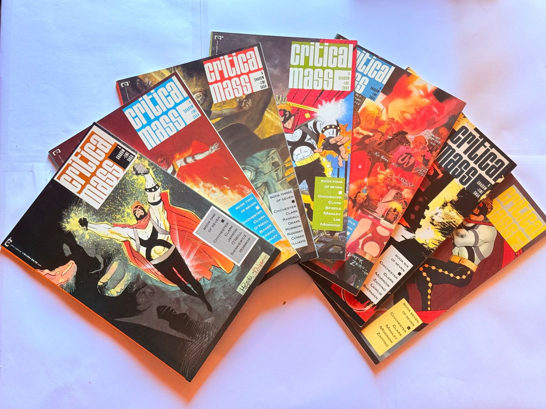 Comics: Critical Mass Comics komplett, 12 Ausgaben, Englisch! – Gebraucht aus Zuerich von SonderArt-Wertgut