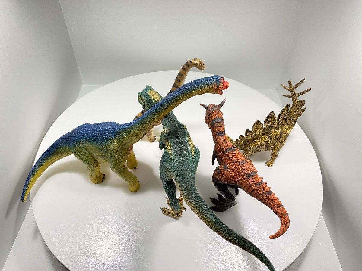 Schleich Statuette: Schleich 5er Dino Set – Usato da Ossingen venduto da figurina 3