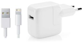 Original Apple Ladegerät für Apple iPad mit Lightning-Kabel