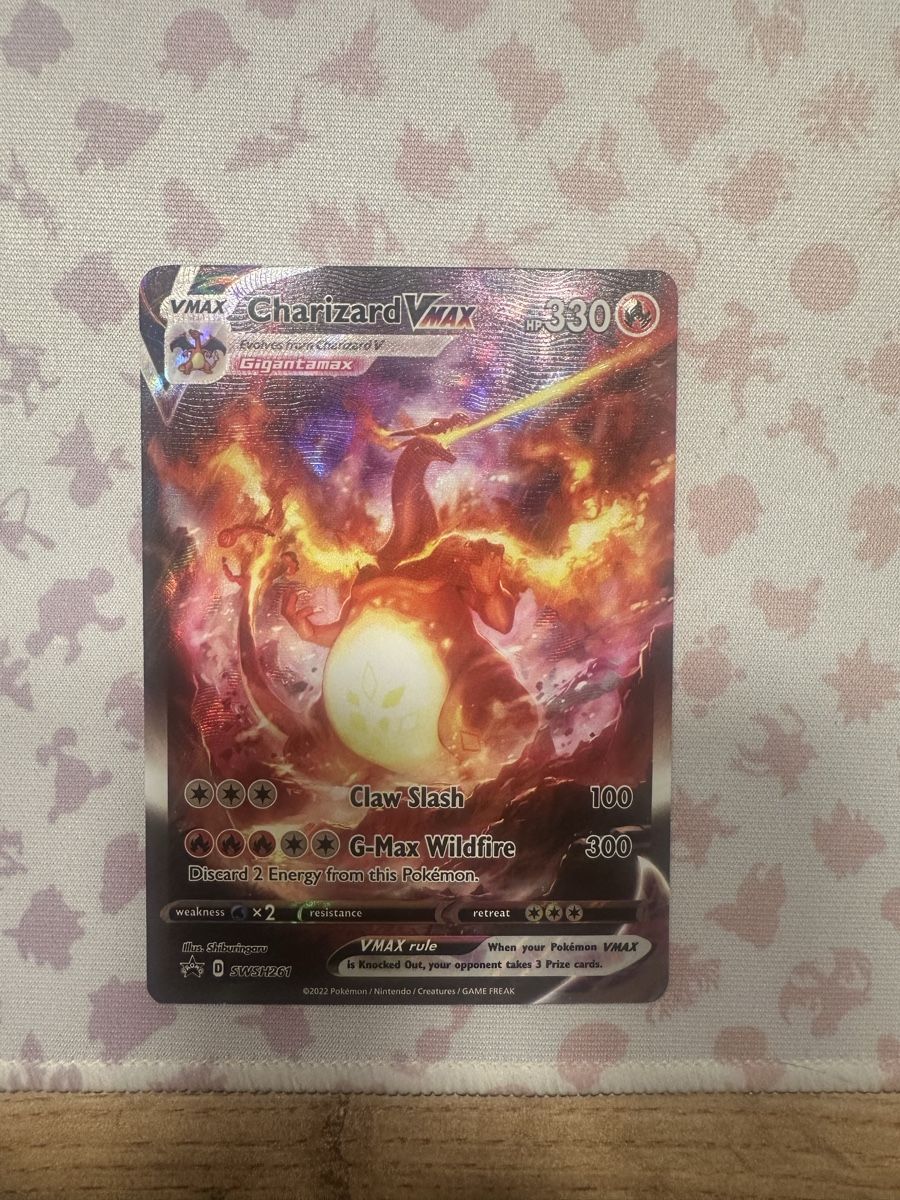 Pokémon Cartes à collectionner: Charizard VMAX SWSH261 ENG ab 1.- – D'occasion à Recherswil par Nitschy