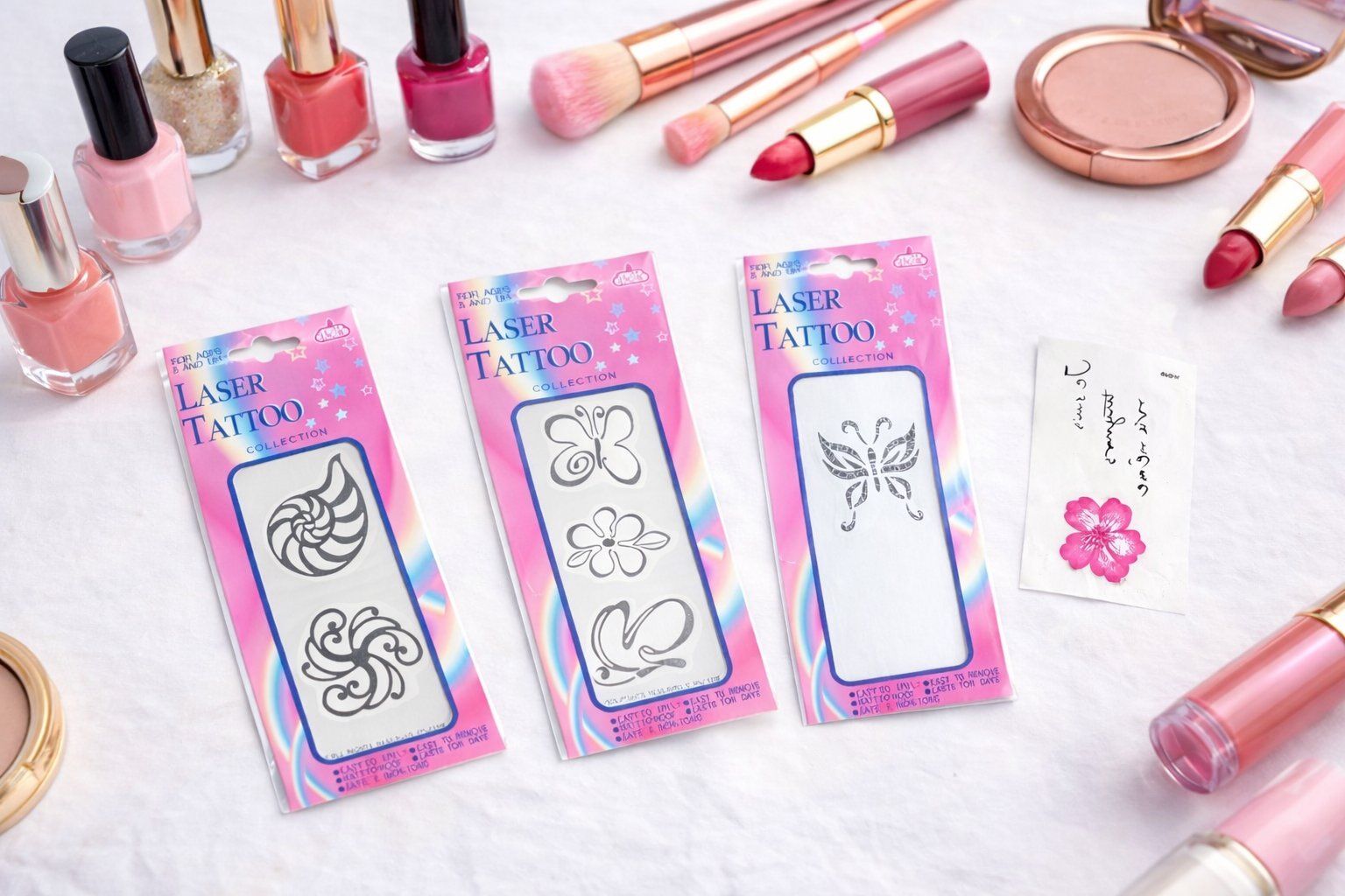 Maquillage: 3x Laser Tattoo Sets – Neuf avec emballage d'origine à Fully par VaneaSelection 1