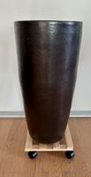 Pflanzgefäss konisch dunkelbraun - Höhe 70cm