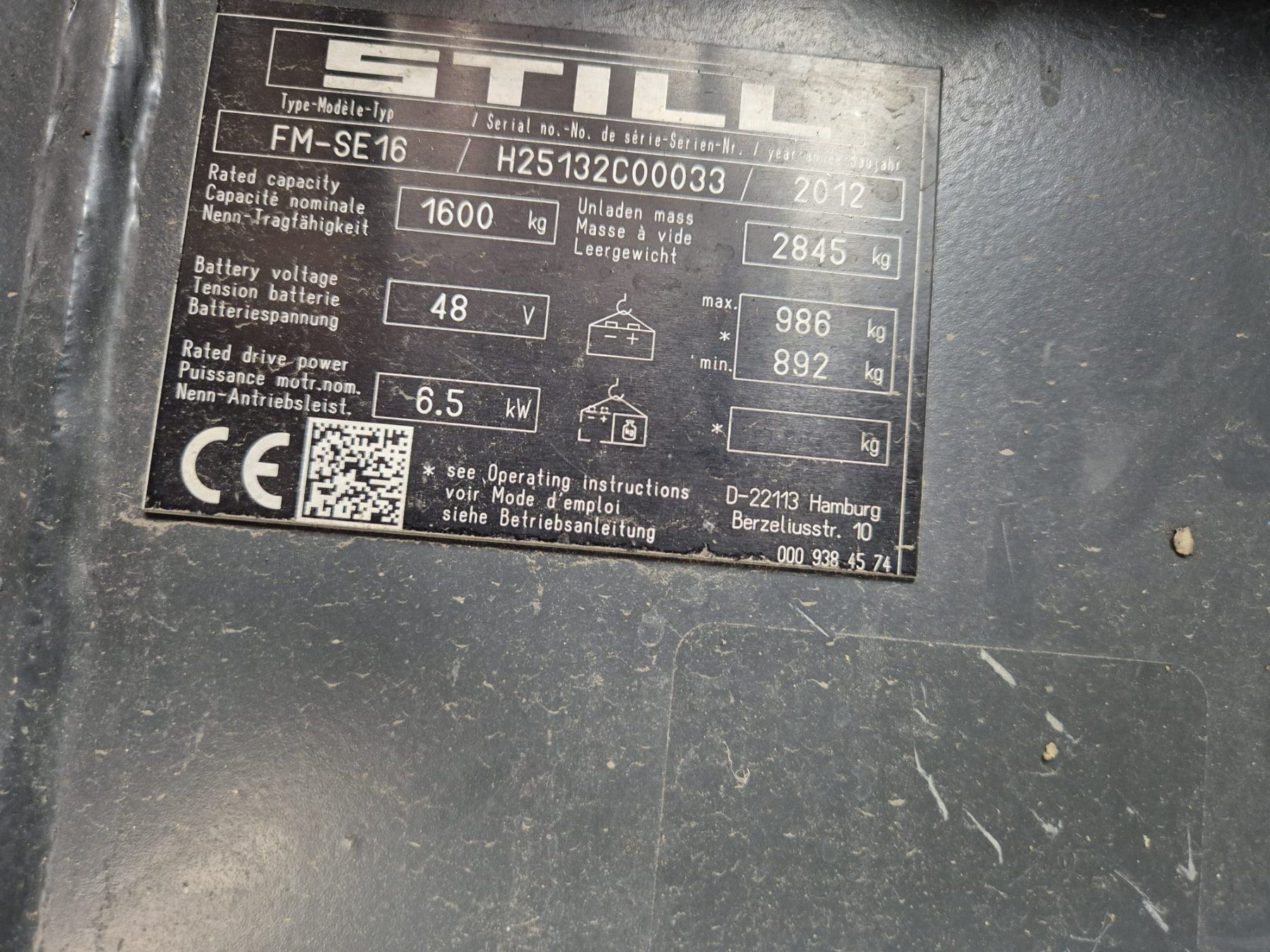 Still Carrelli elevatori e a forche: Still FM-SE16 Schubmaststapler – Usato da Flums venduto da BartholetFlumsAG 5