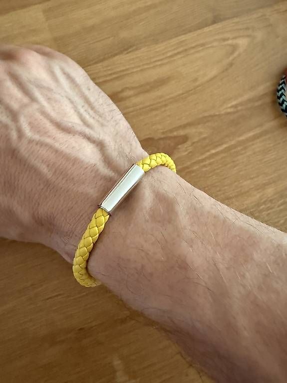 Hermès Bracciali & Braccialetti: Bracelet Hermes cuir jaune – Usato da Genève venduto da jeancharlesdoppler 1