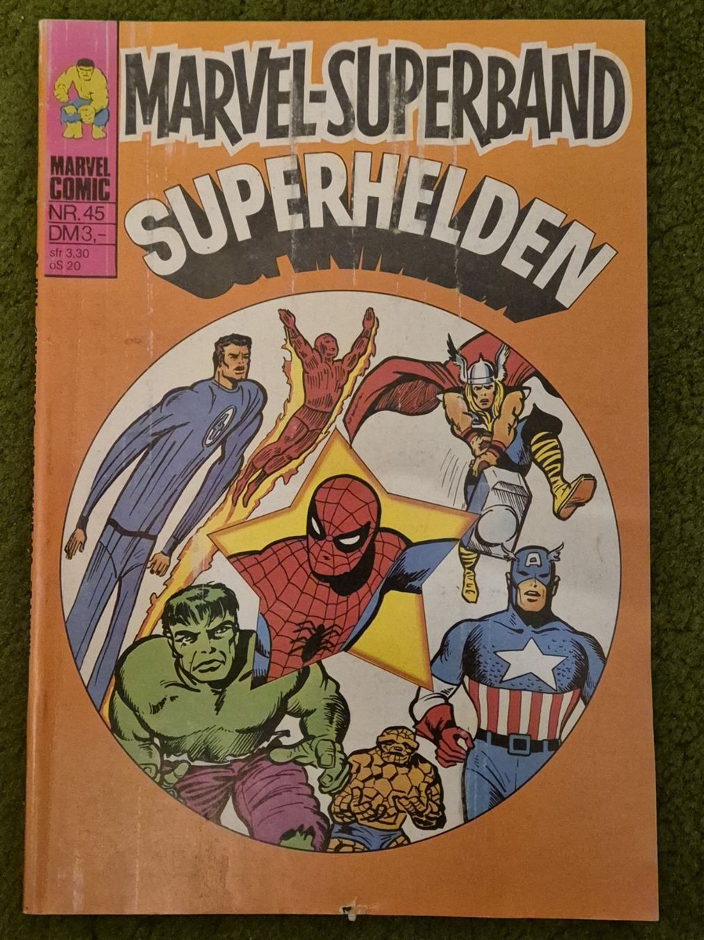 Fumetti: Marvel-Superband Nr. 45 / I / Inhalt siehe Bilder – Usato da Chur venduto da dluli
