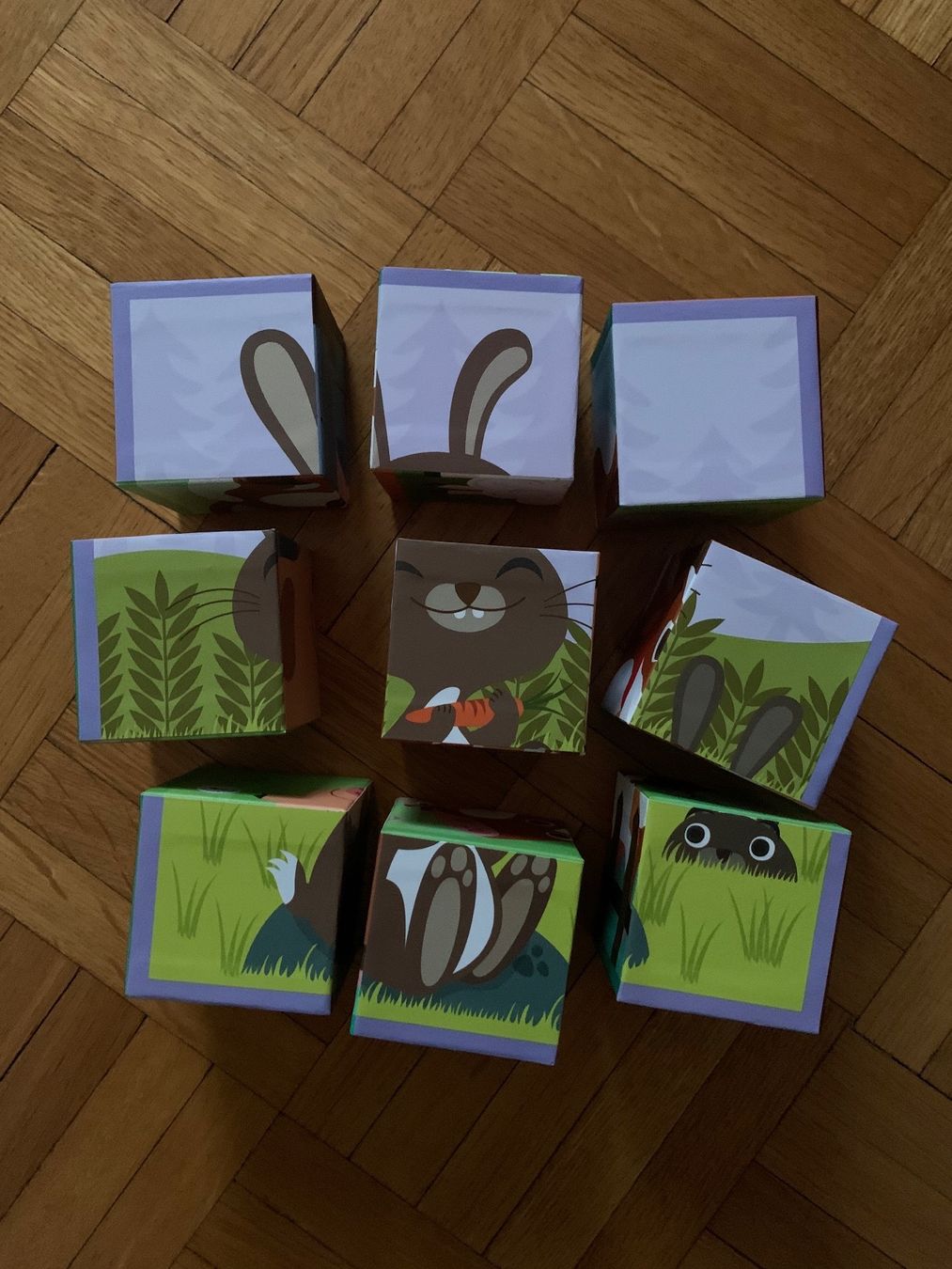 Janod Puzzle: JANOD   Cubi Fattoria – Usato da Minusio venduto da murimiri 3