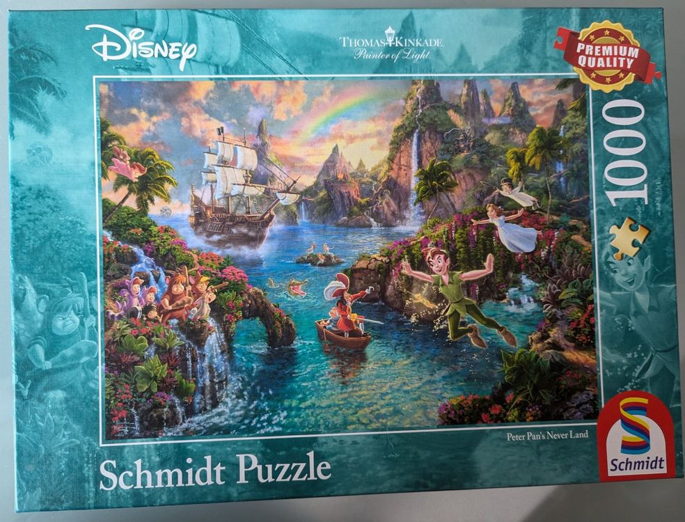 Disney Peter Pan 1000 Teile Puzzle Schmidt Kincade (Gebraucht) in ...