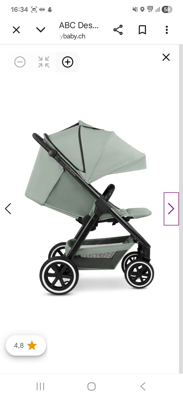 ABC Design Accessori per carrozzine: Buggy Abc design avus 2 air – Nuovo (secondo la descrizione) da Volketswil venduto da c_k-m 4