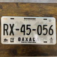 🇲🇽 Mexiko Autoschild - Oaxaca RX-45-056 - ORIGINAL
