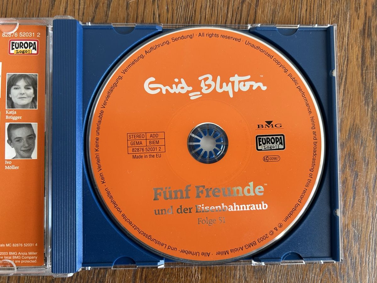 Audiolibri: Fünf Freunde CD - und der Eisenbahnraub – Usato da Wolhusen venduto da eve_m6cg 1