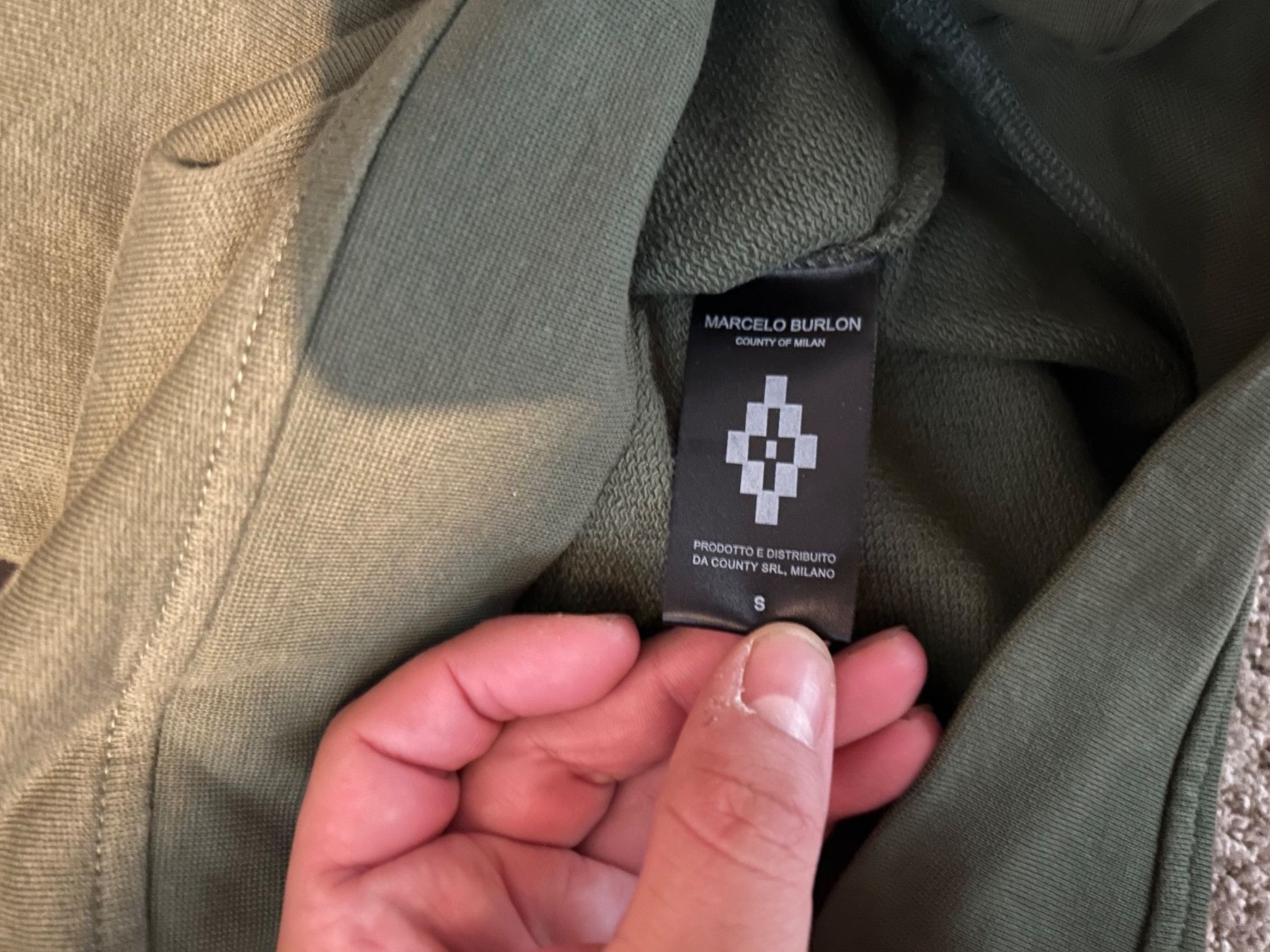 Marcelo burlon Maglioni & Felpe: Marcelo Burlon Pulli. Size S Condition 9/10 – Usato da Zürich venduto da Manfred.Z 3