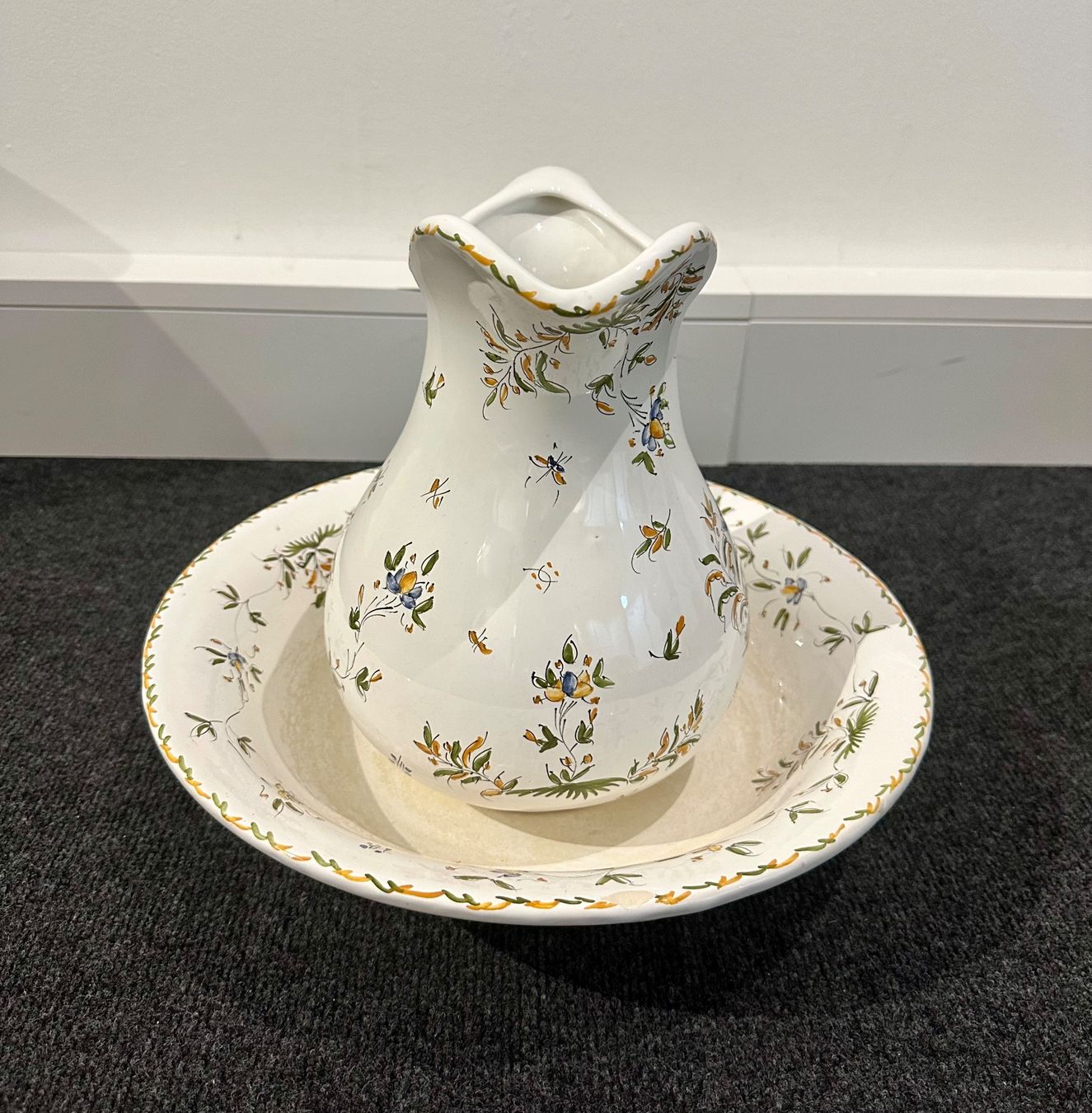 Set di piatti: Dekoratives antikes Waschset – Usato da Basel venduto da artthings4you 3