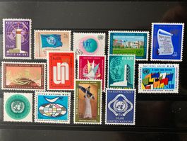 UNO Genf 1969/70 Satz Freimarken postfrisch