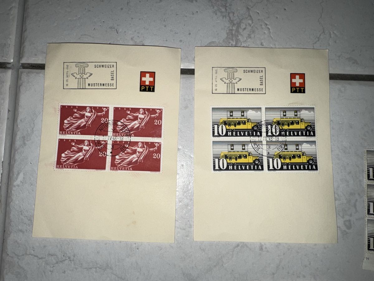 Tutti i francobolli: Diverse Schweizer Briefmarken – Usato da Gossau ZH venduto da Shaolin 1