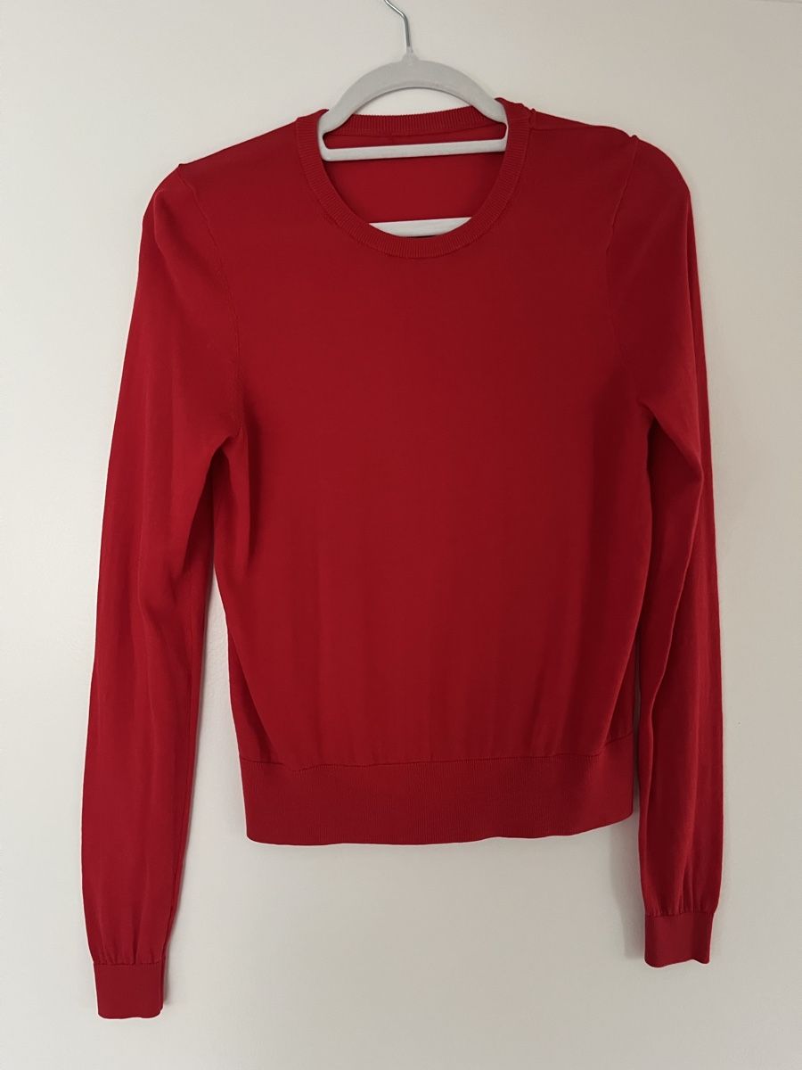 Maglioni & Felpe: Roter Feinstrickpullover Gr. S Top Zustand – Nuovo (secondo la descrizione) da Chur venduto da Mity88