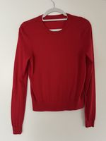 Roter Feinstrickpullover Gr. S Top Zustand