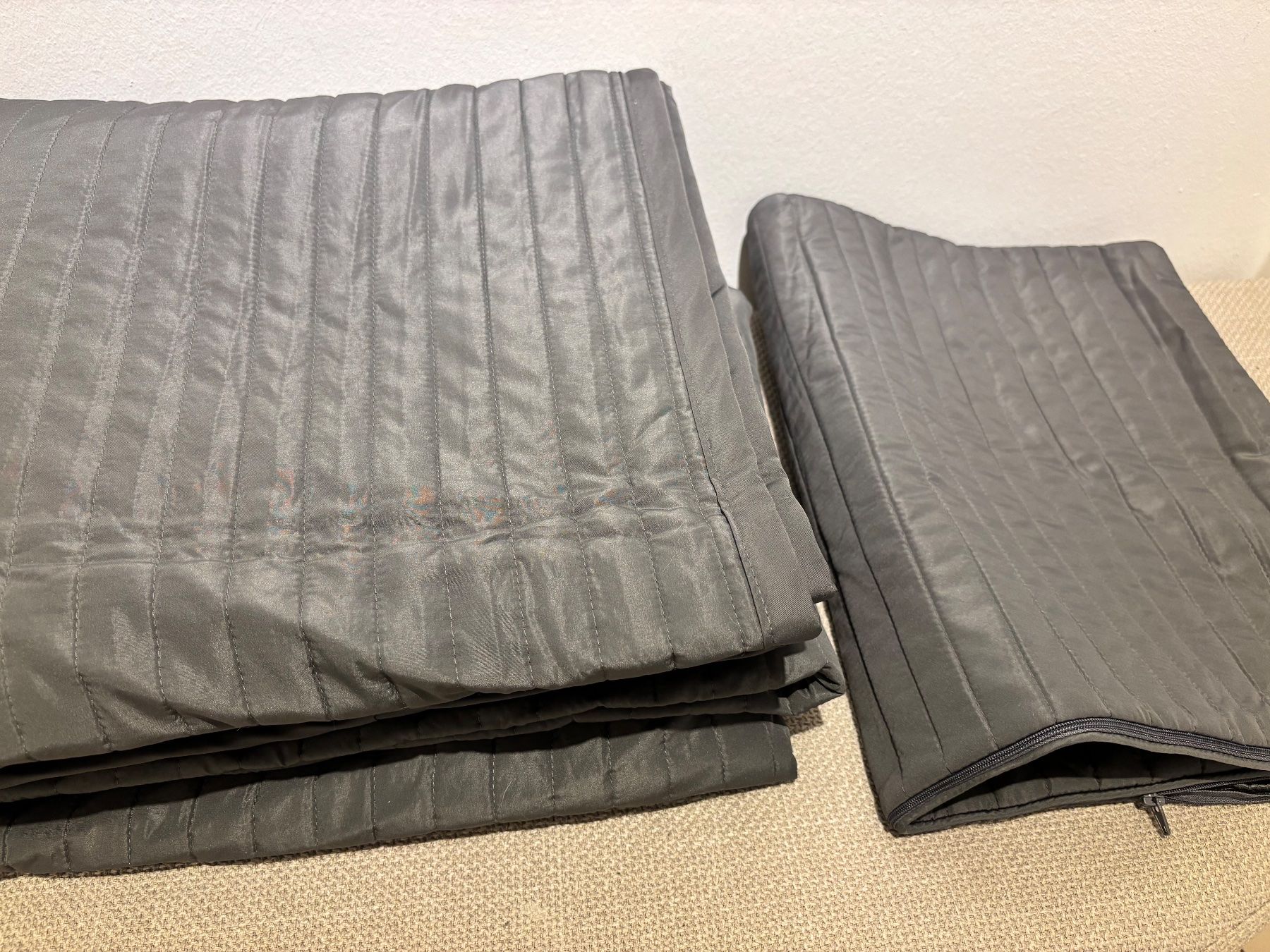 Ikea Biancheria da letto: Tagestecke grau gesteppt – Usato da Bottmingen venduto da ana_5hrv 1